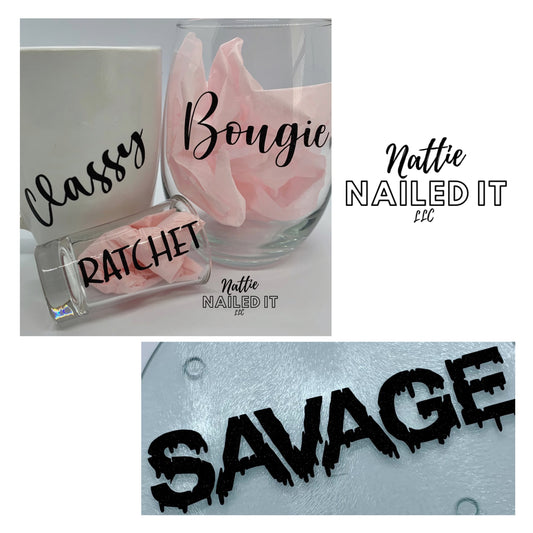 Savage Drinkware Set