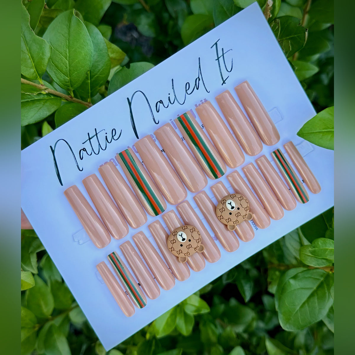Beary Charming Press On Nails