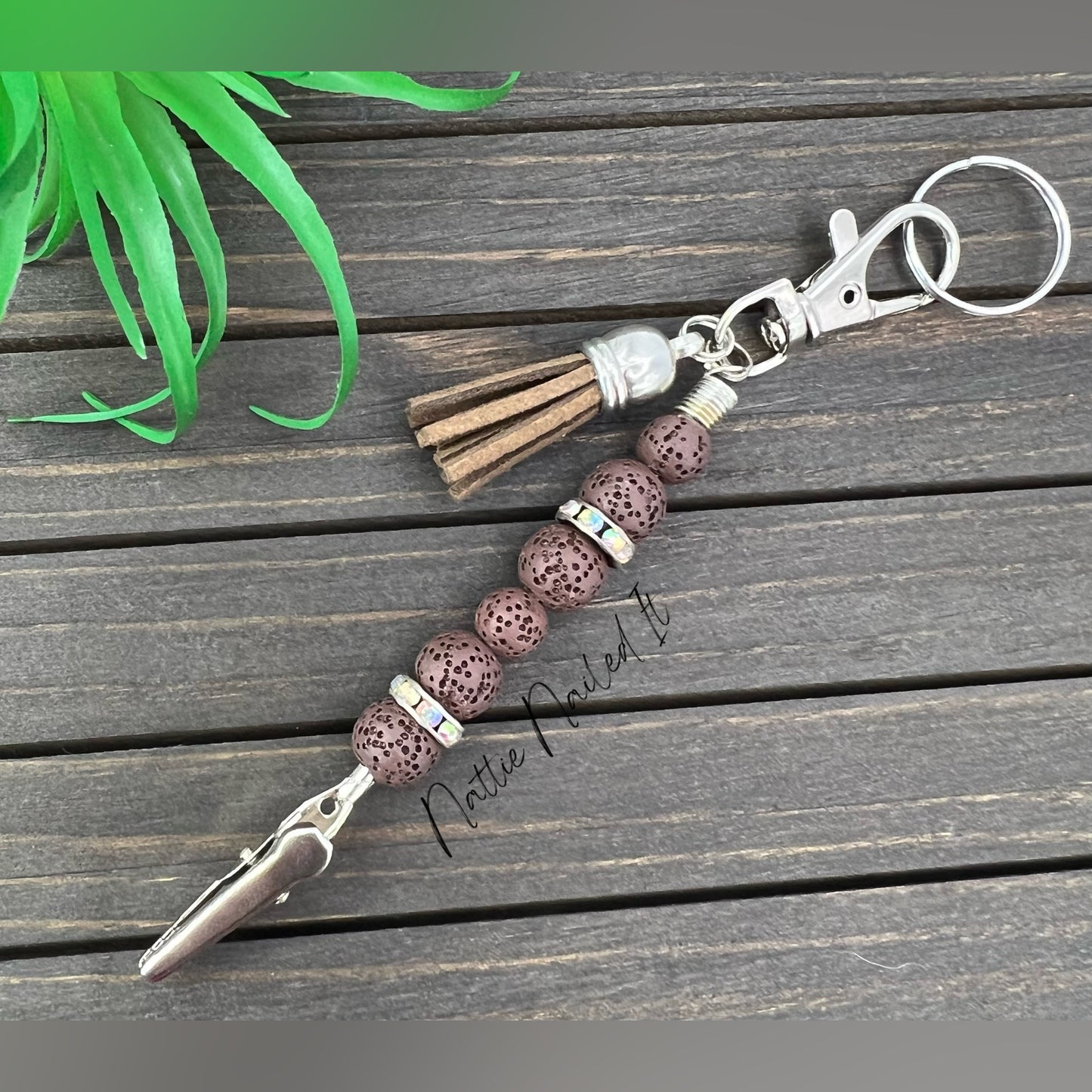 Nail Bae Keychain Wand