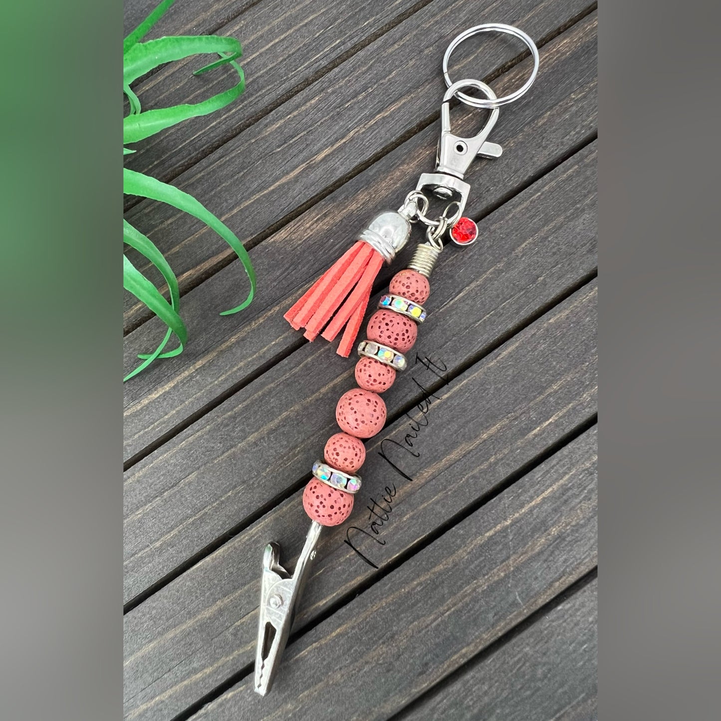 Nail Bae Keychain Wand