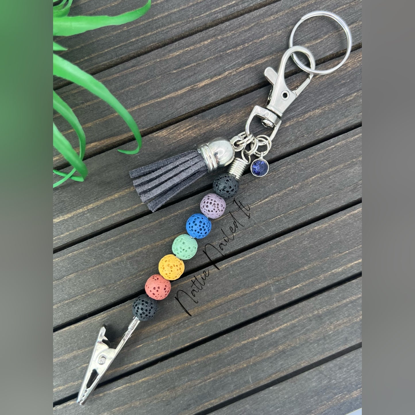 Nail Bae Keychain Wand