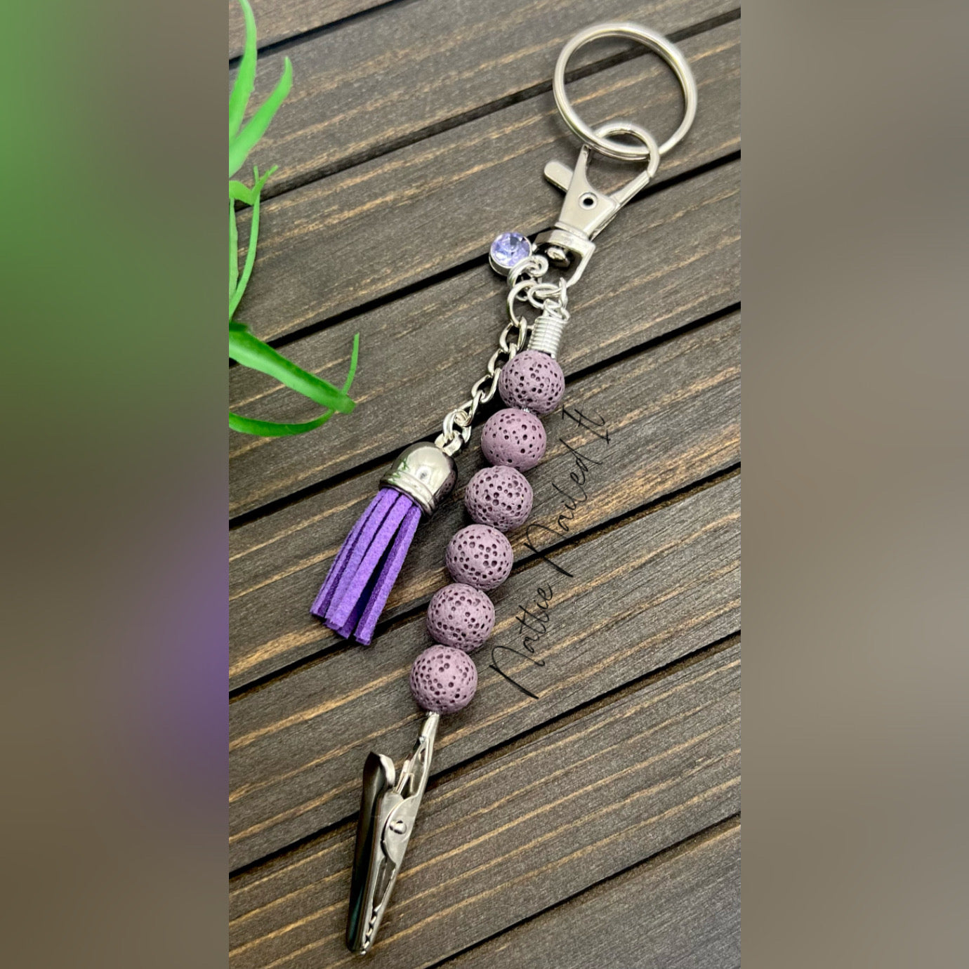 Nail Bae Keychain Wand