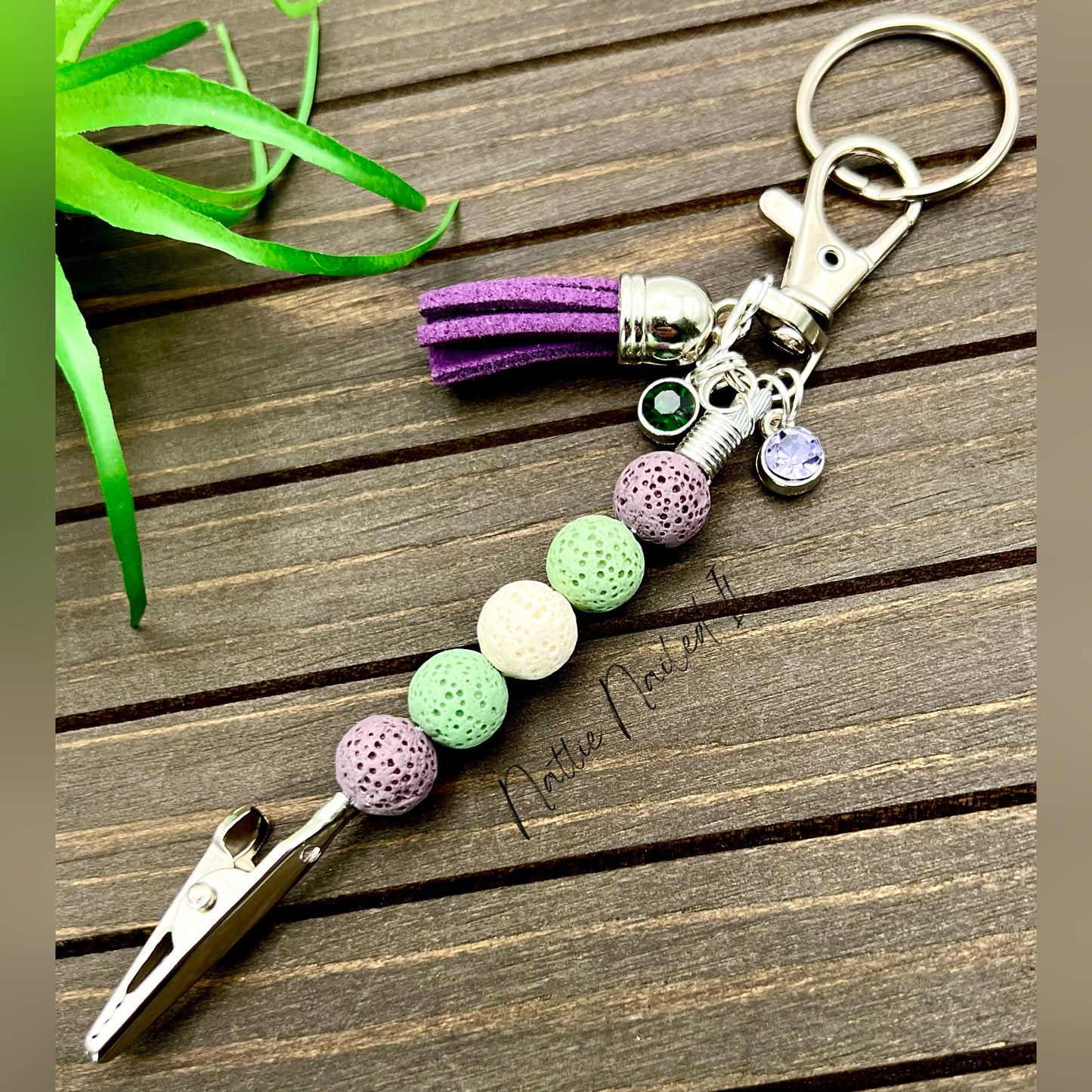 Nail Bae Keychain Wand