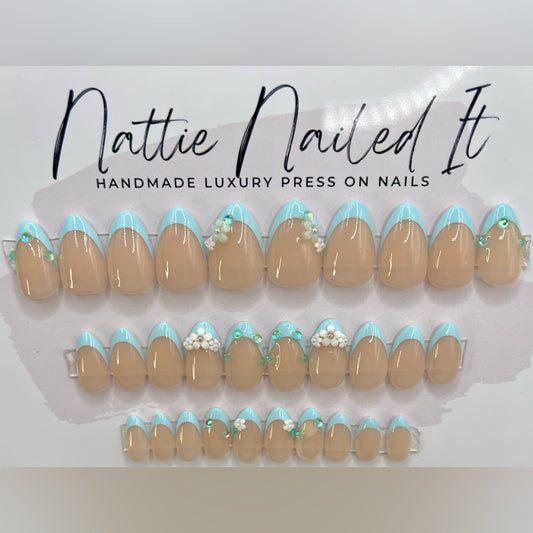 Pastel Petals Press On Nails