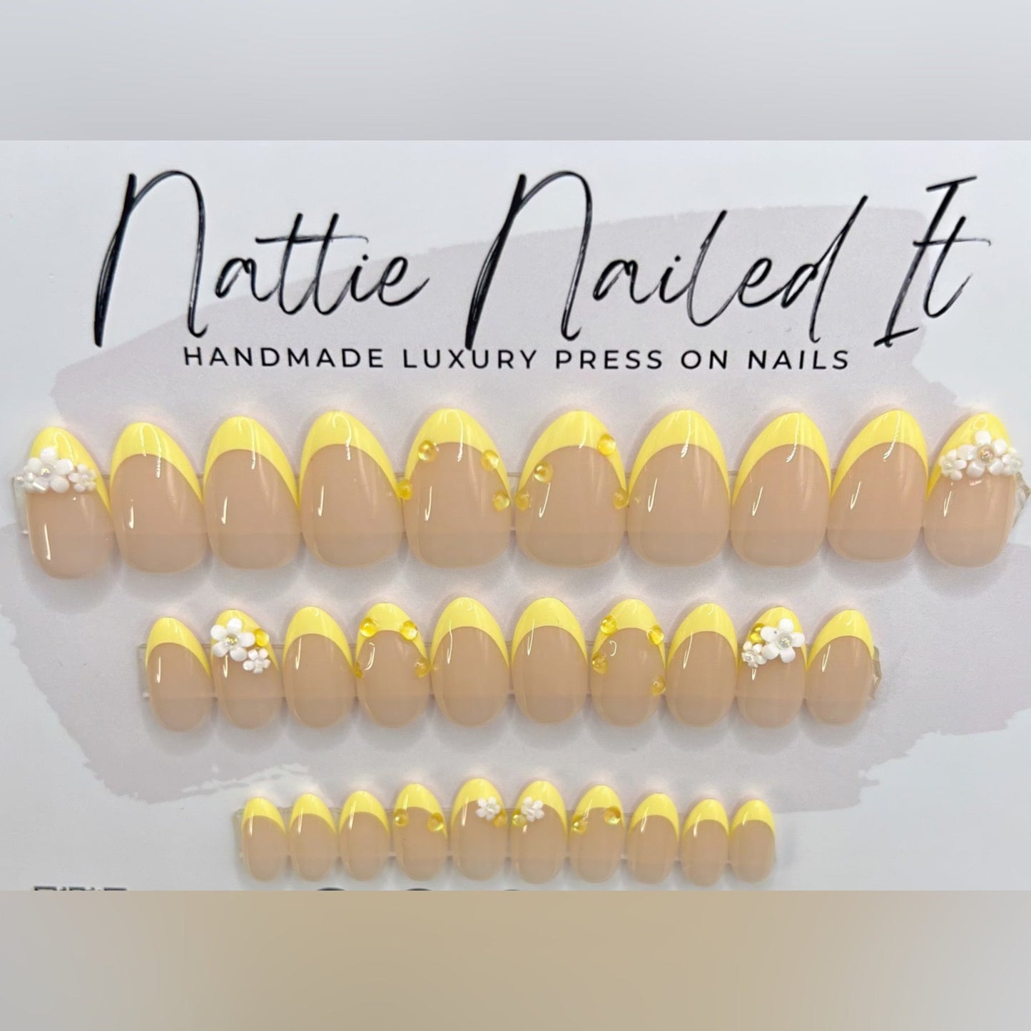 Pastel Petals Press On Nails