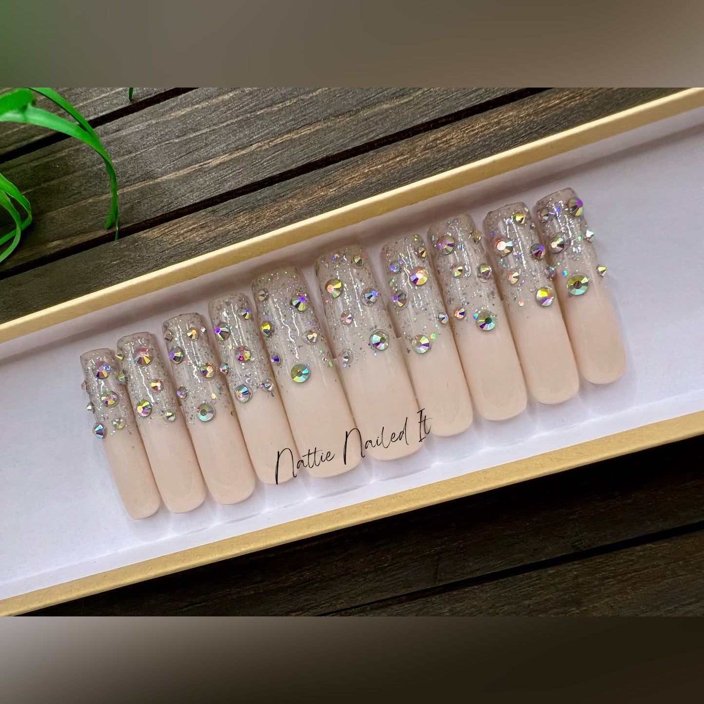 Ice Me Out Press On Nails
