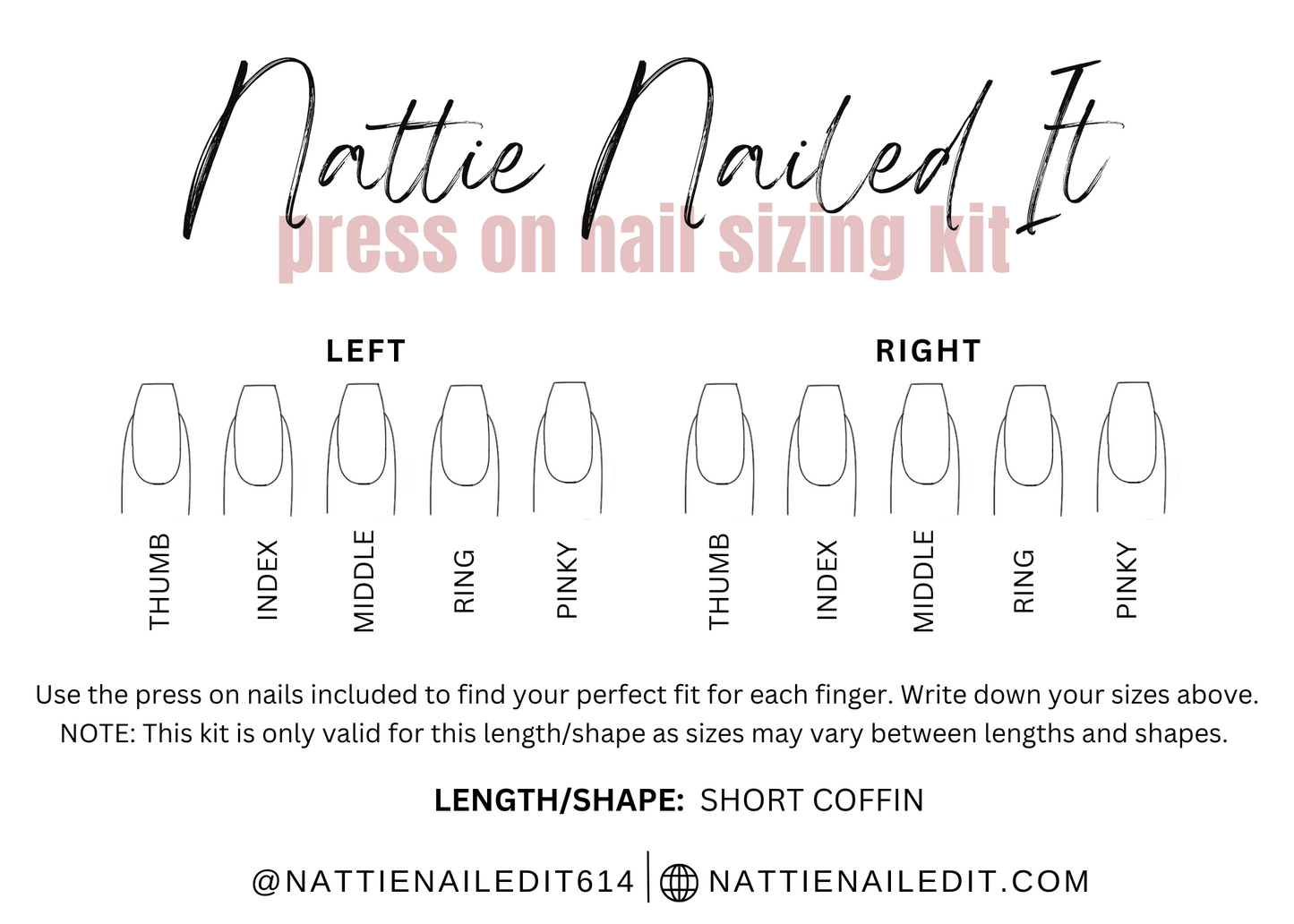 Nail Sizing Kit