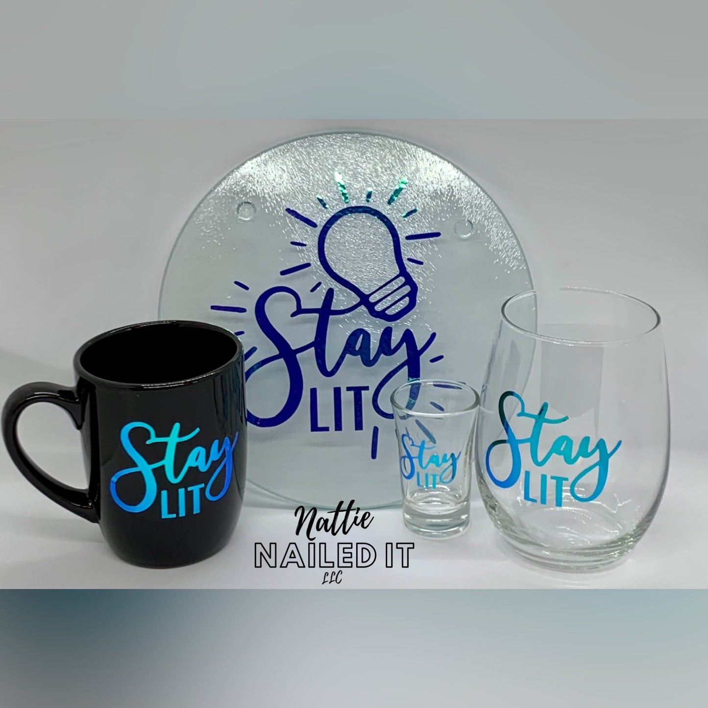Stay Lit Tray Set