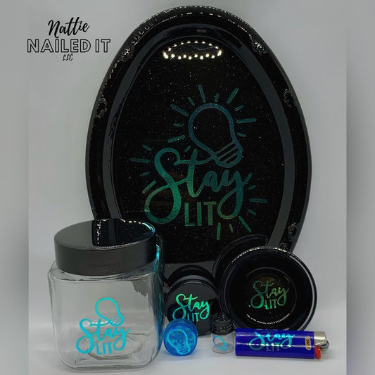 Stay Lit Tray Set