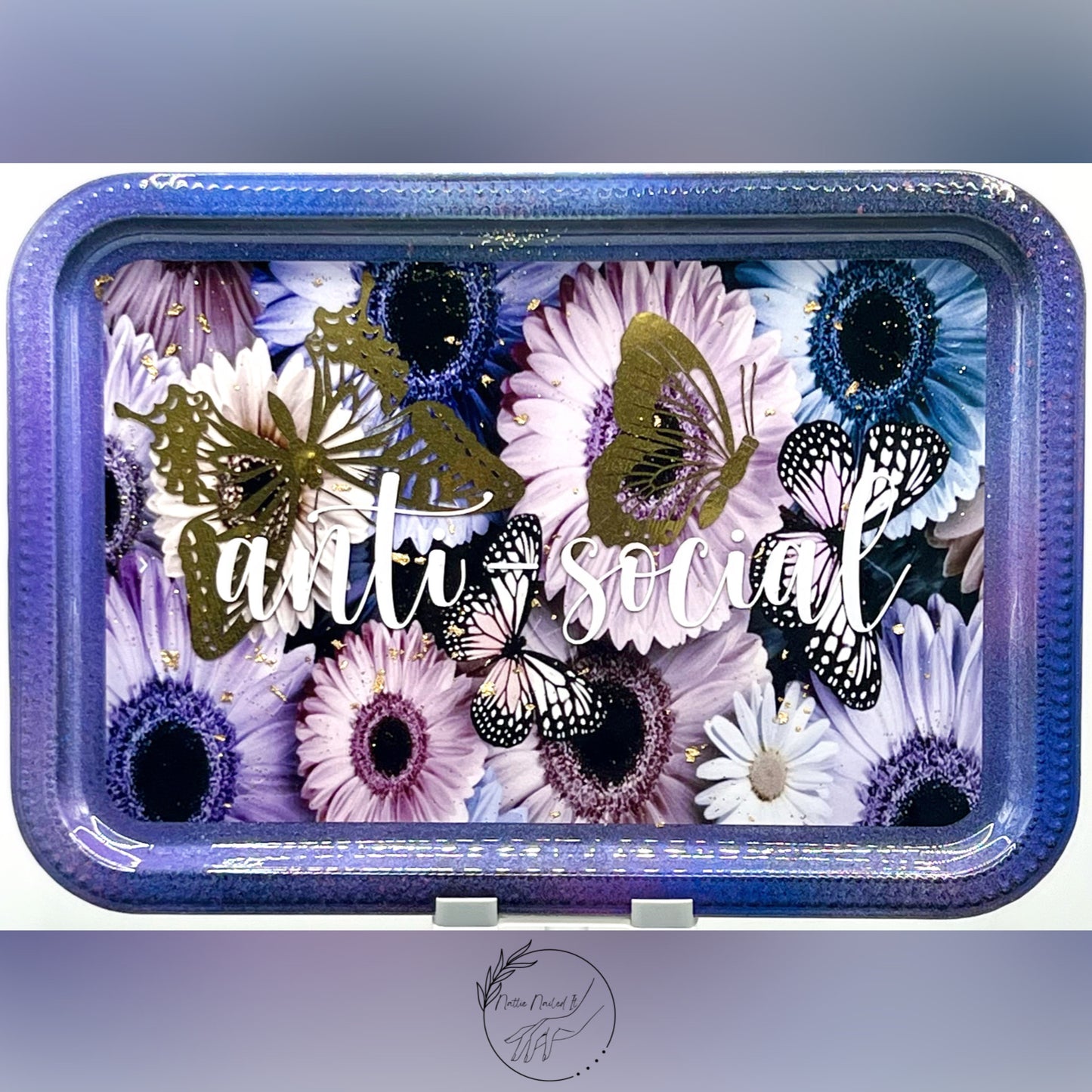 Anti-Social Butterfly Tray Set