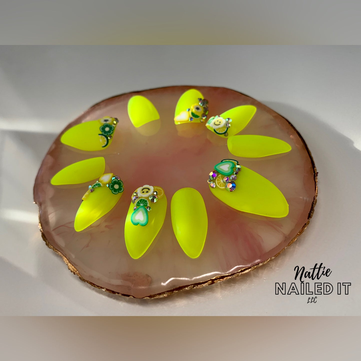 Mellow Yellow Press On Nails
