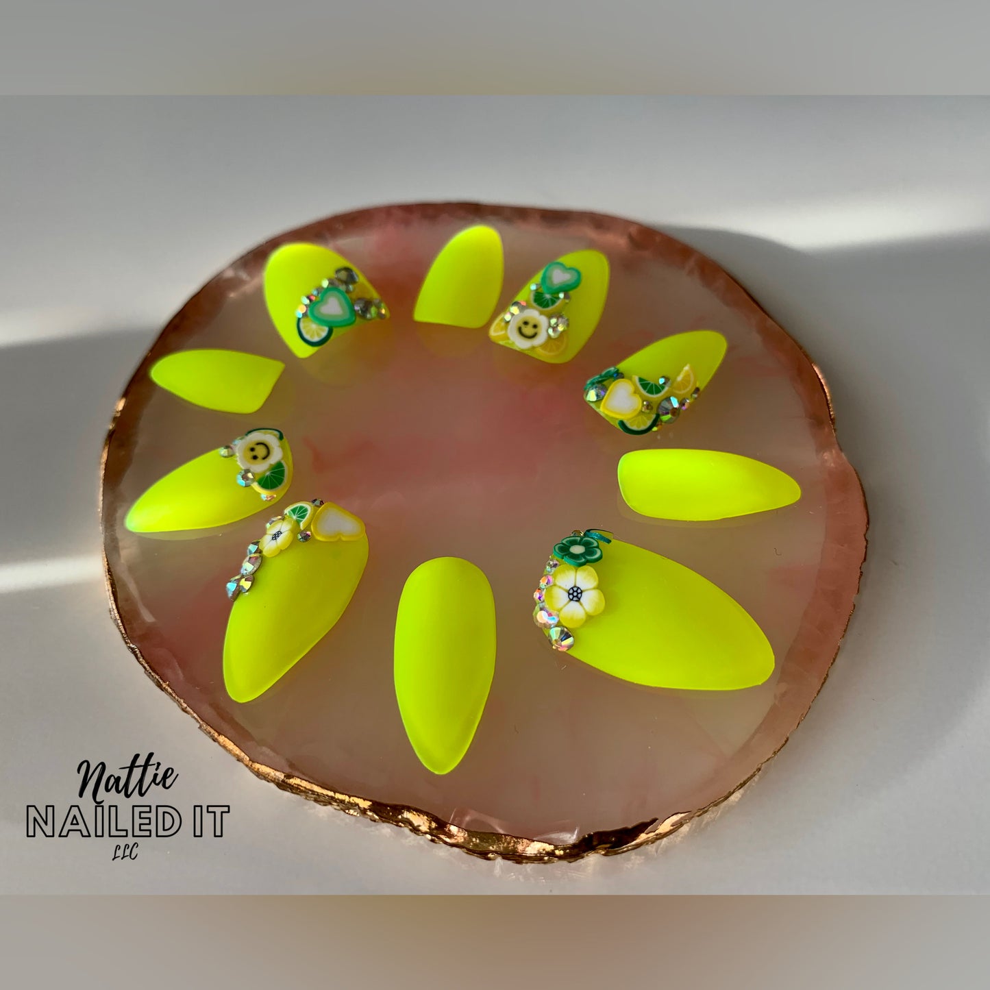 Mellow Yellow Press On Nails