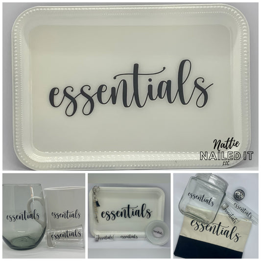 Essentials Tray Set