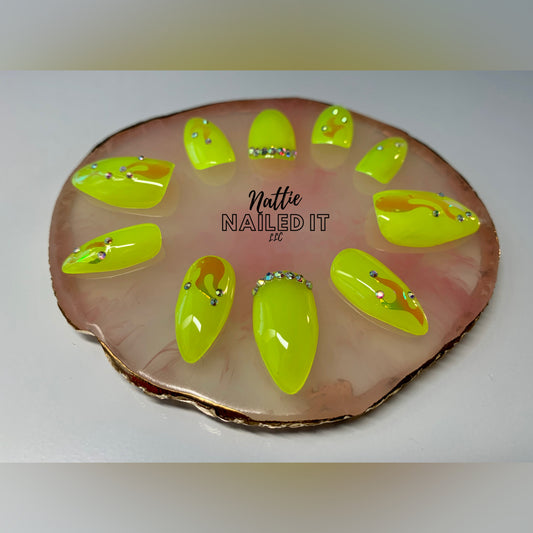 Hot in Here Press On Nails