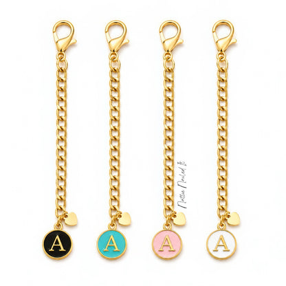 Personalized Gold Letter Charm Chains