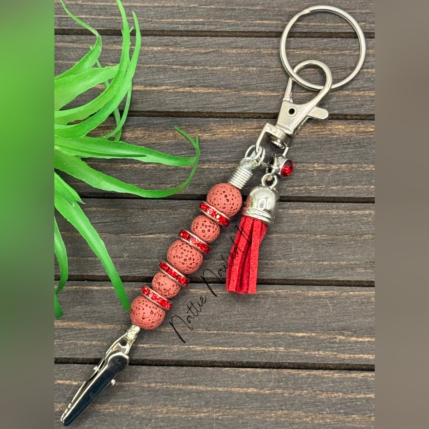 Nail Bae Keychain Wand