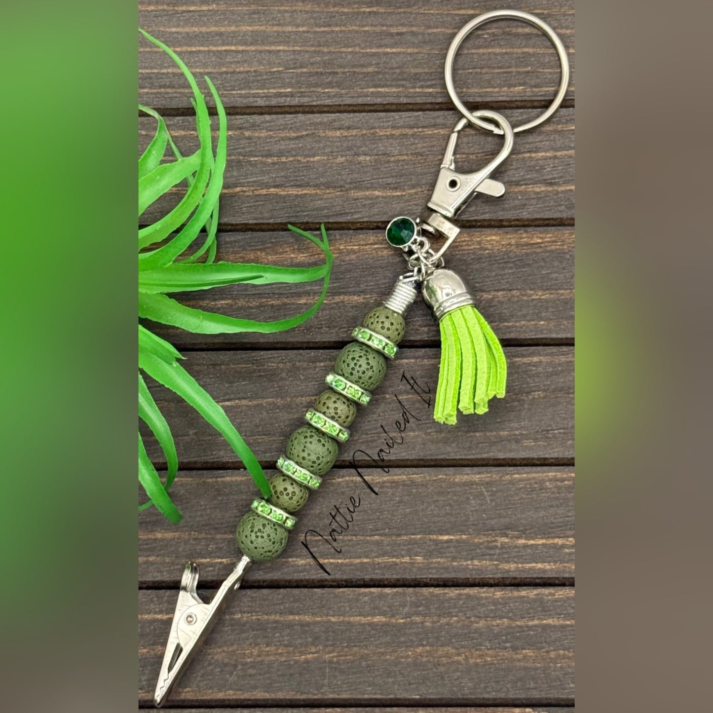 Nail Bae Keychain Wand
