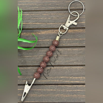 Nail Bae Keychain Wand