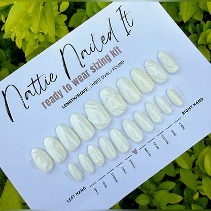 Feeling Real Wavy Press On Nails