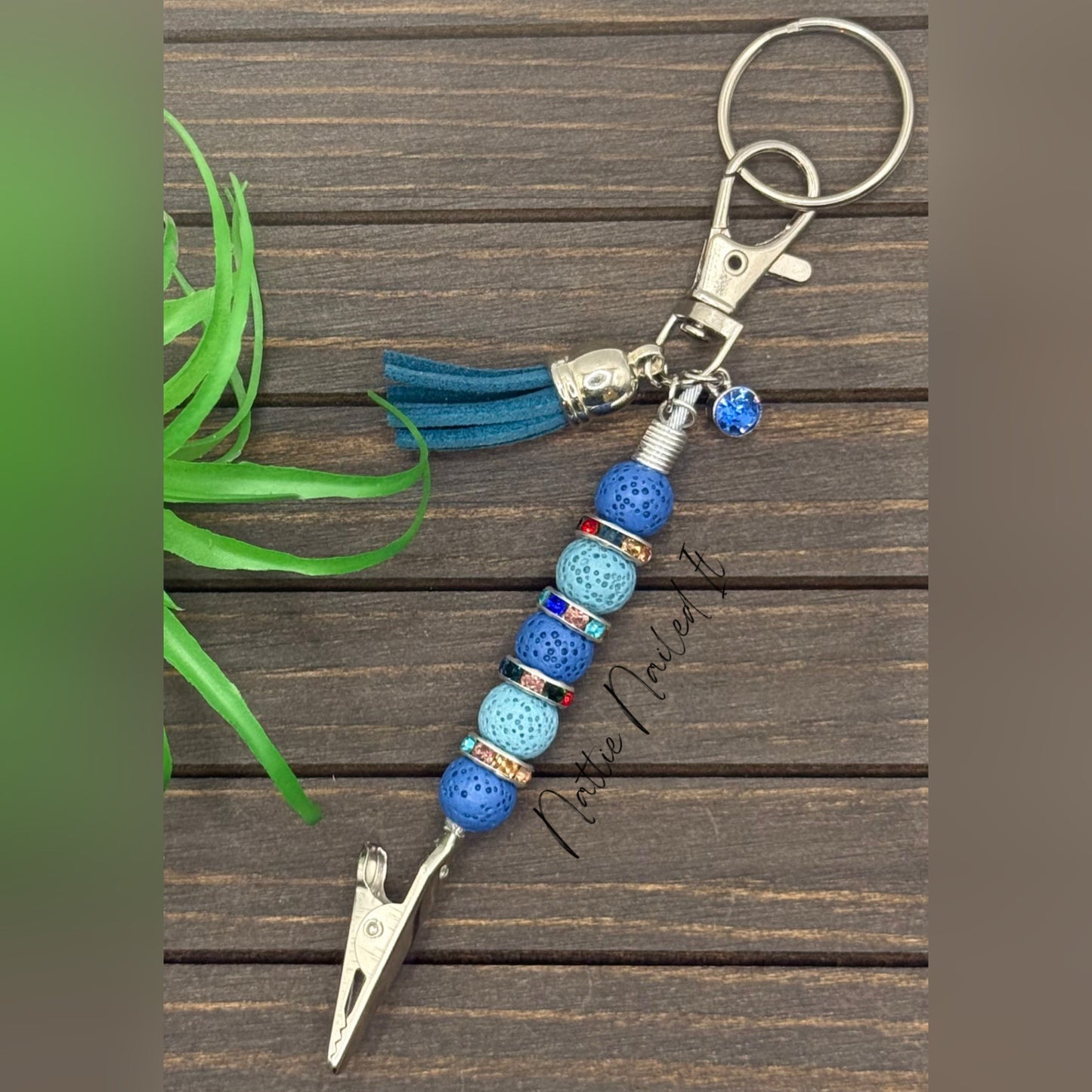 Nail Bae Keychain Wand