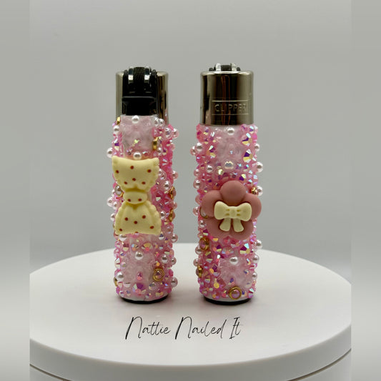 Pretty in Pink Charm Lighters