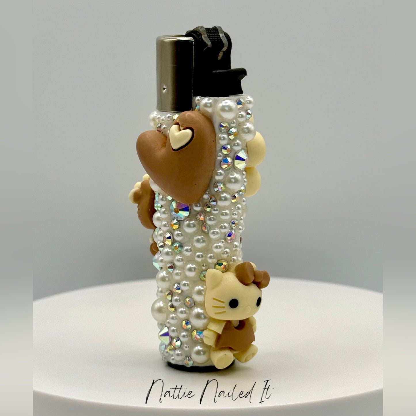 Cocoa & Cream Kitty Charm Lighters