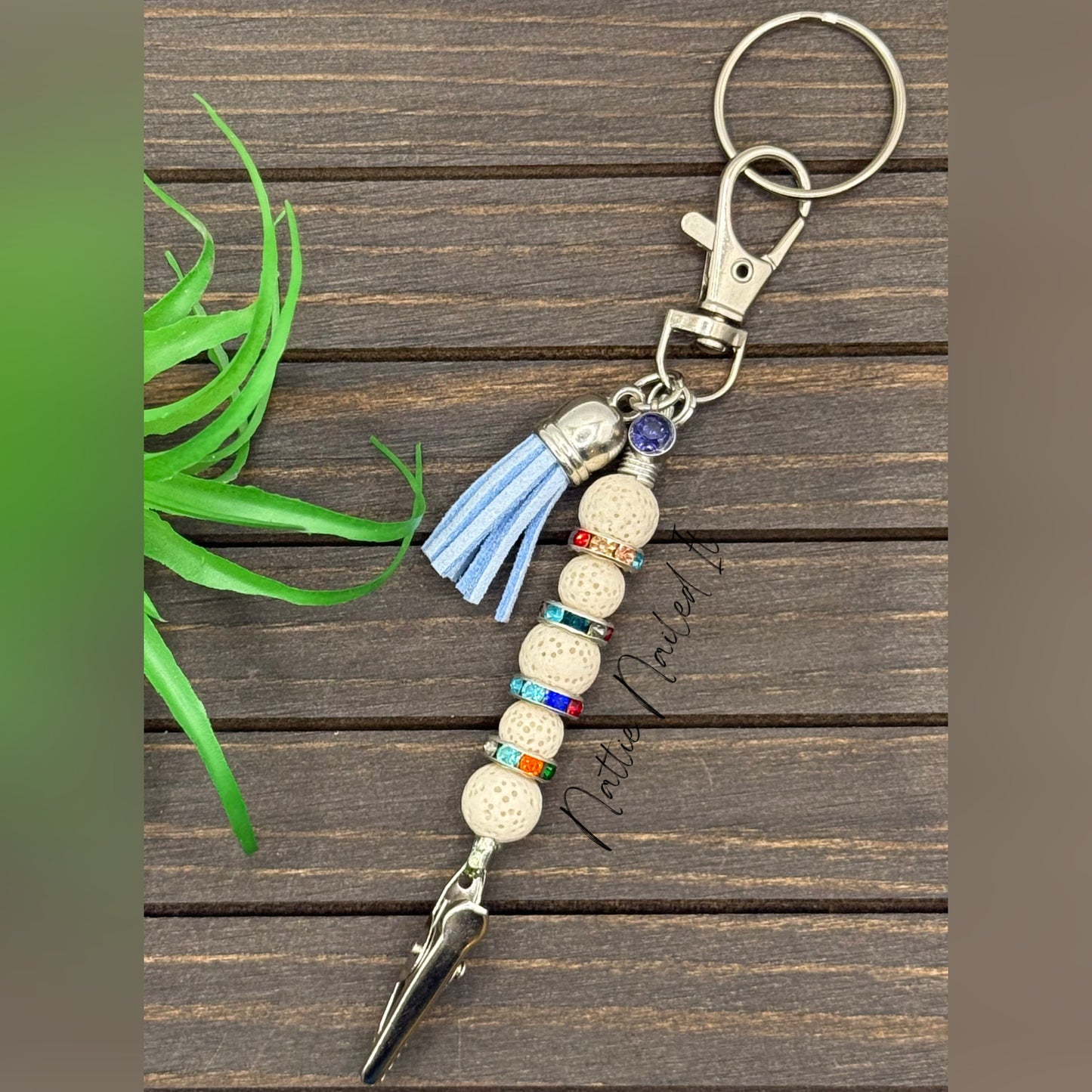 Nail Bae Keychain Wand