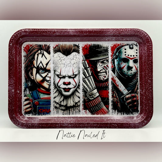 Scary Friends Tray Set