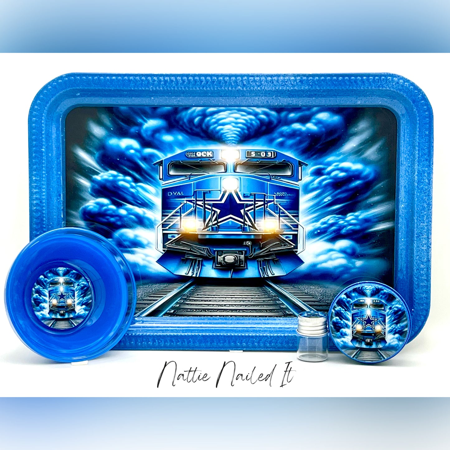 Cowboys Tray Set