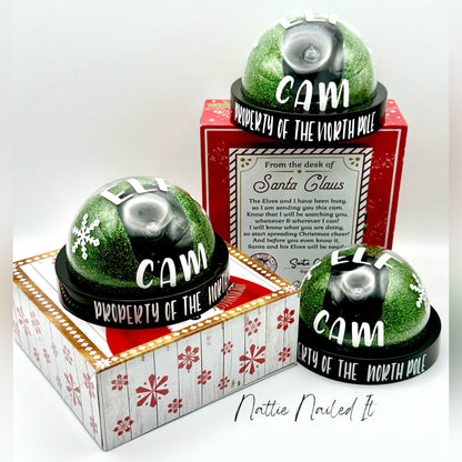 Elf Holiday Faux Spy Cameras