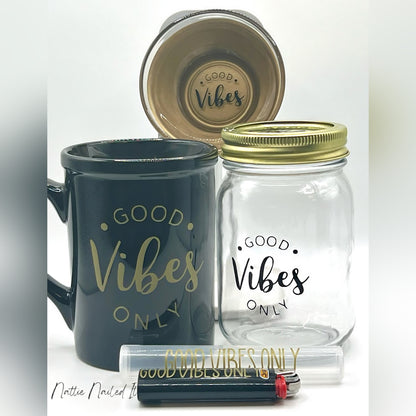 Good Vibes Only Tray Set
