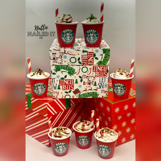 Cocoa/Coffee Cup Holiday Ornament